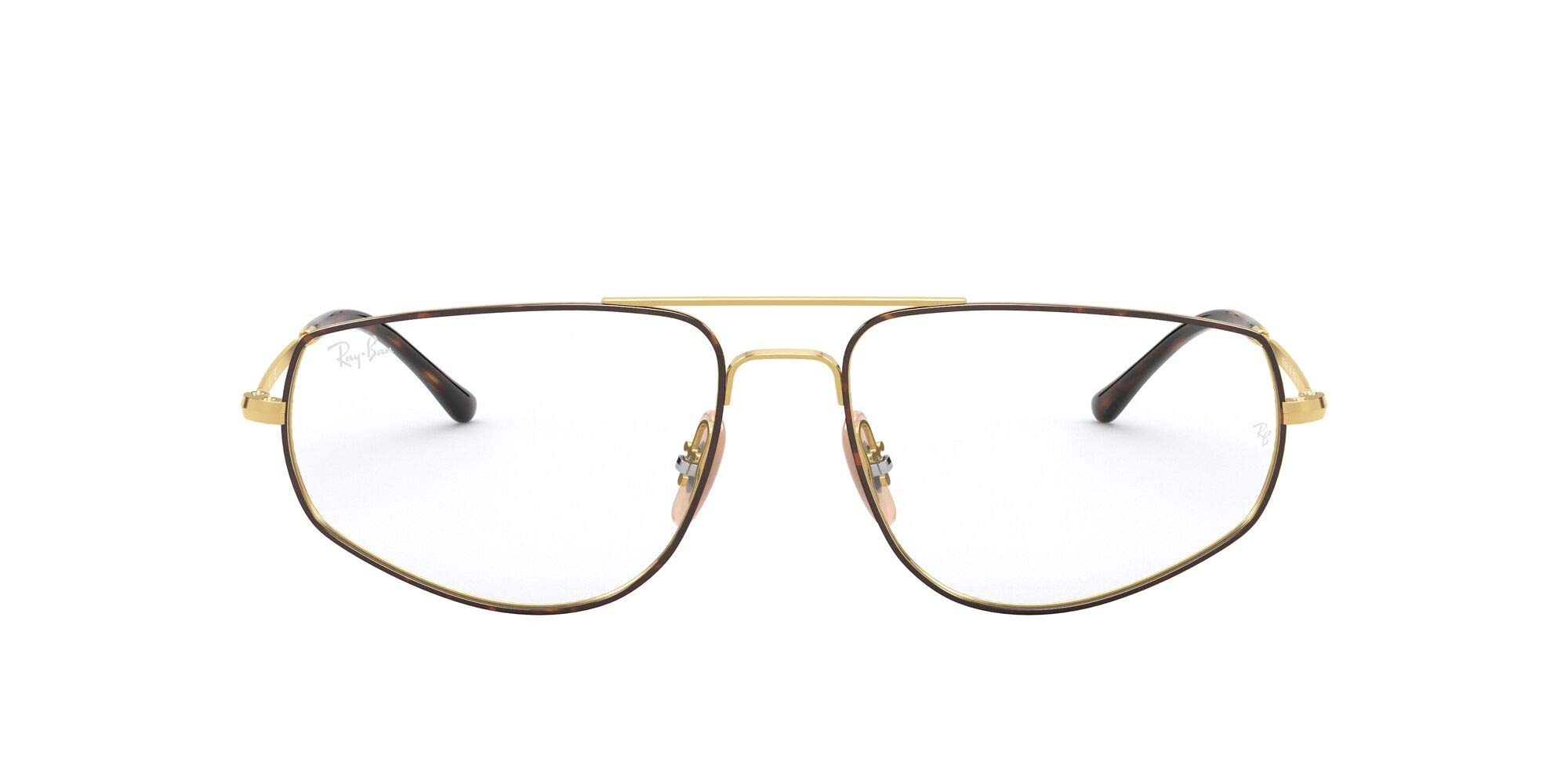 Ray-Ban Rx6455 Rectangular Prescription Eyeglass Frames for Men & Women - Lightweight & Durable Eyewear for Work, Reading & Everyday Use