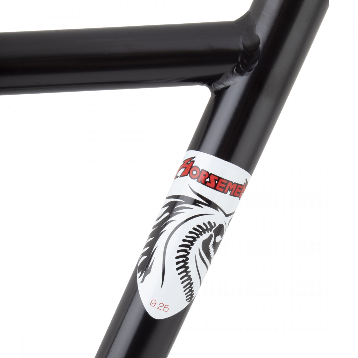 Alienation Horsemen BMX Handlebar - 22.2mm Clamp, 29in Width, 9.25in Rise - Black Chromoly Steel - Perfect for BMX Racing, Street Riding & Bike Stunts