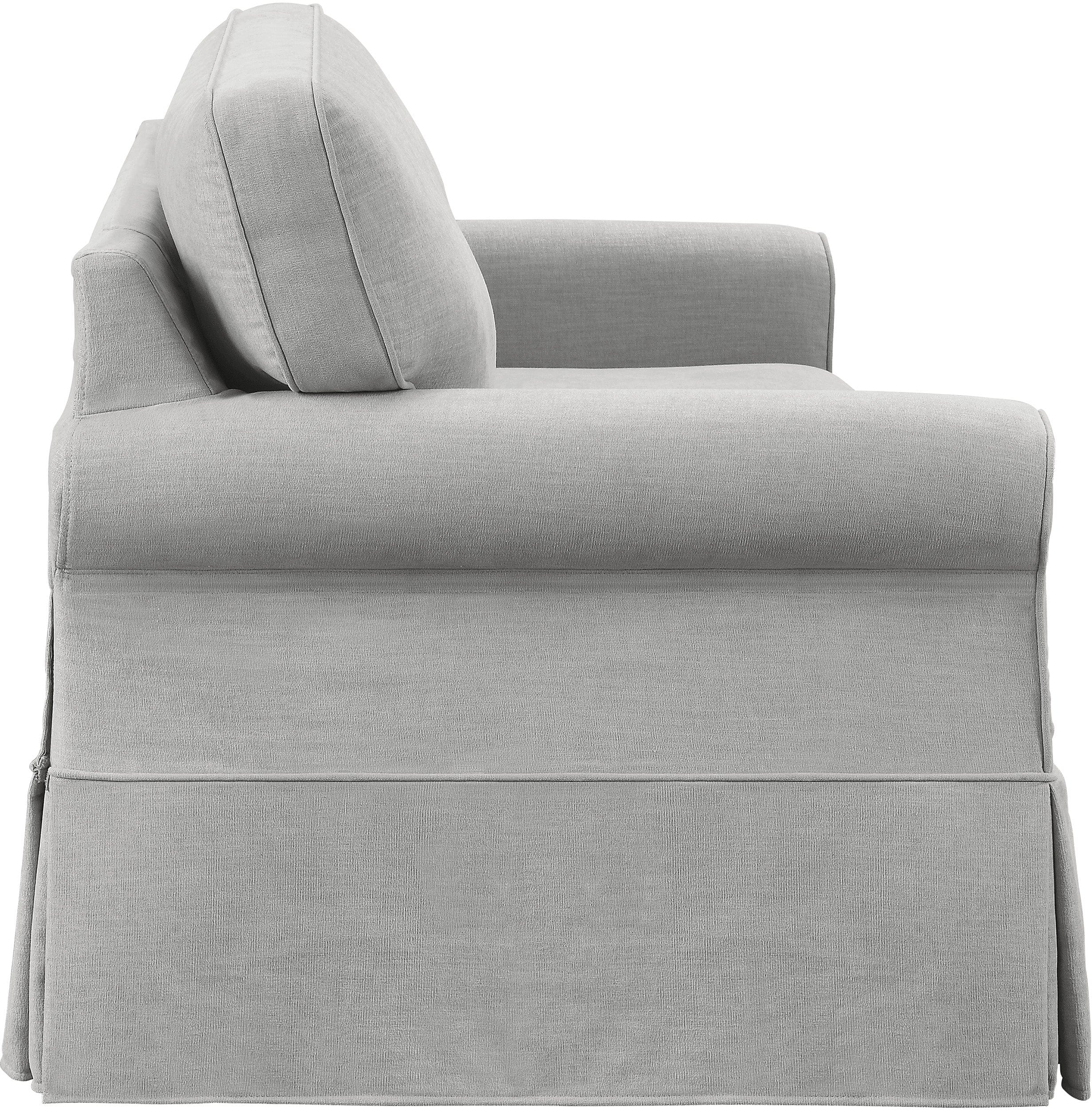 Office Star Ashton Slip Cover Sofa [ASN53] - Comfortable & Stylish Living Room Furniture for Home Office, Lounge & Small Spaces