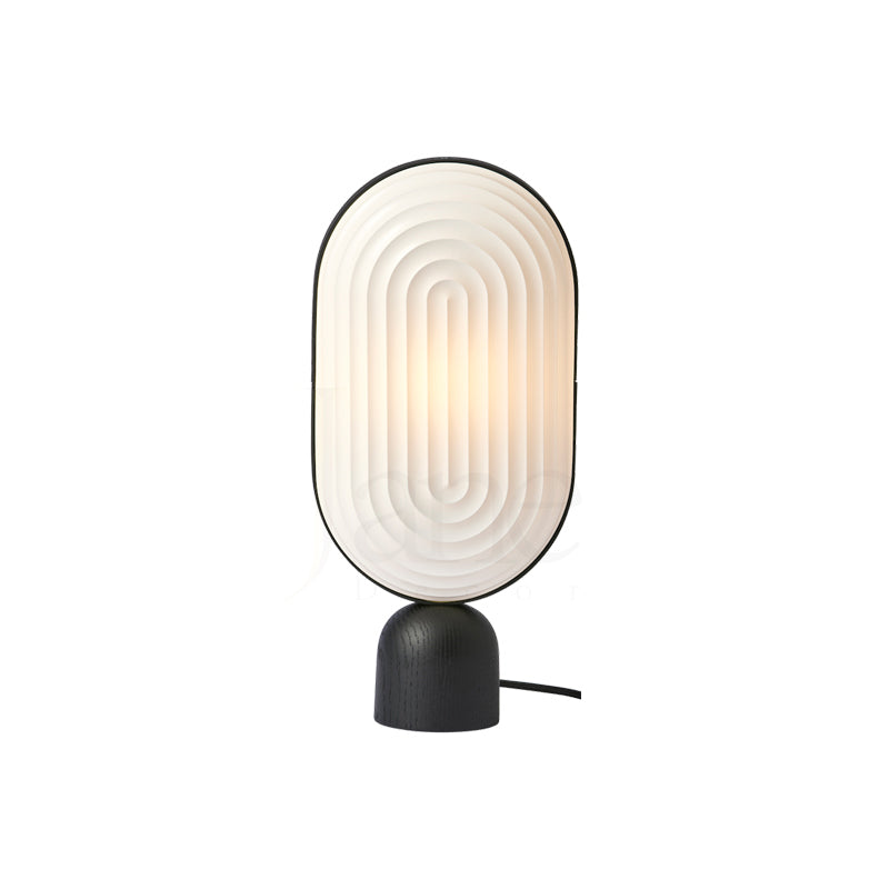 Modern Arc Table Lamp - Adjustable LED Desk Light for Home Office, Reading & Study - Sleek Design with Dimmable Brightness for Bedroom, Living Room & Workspace