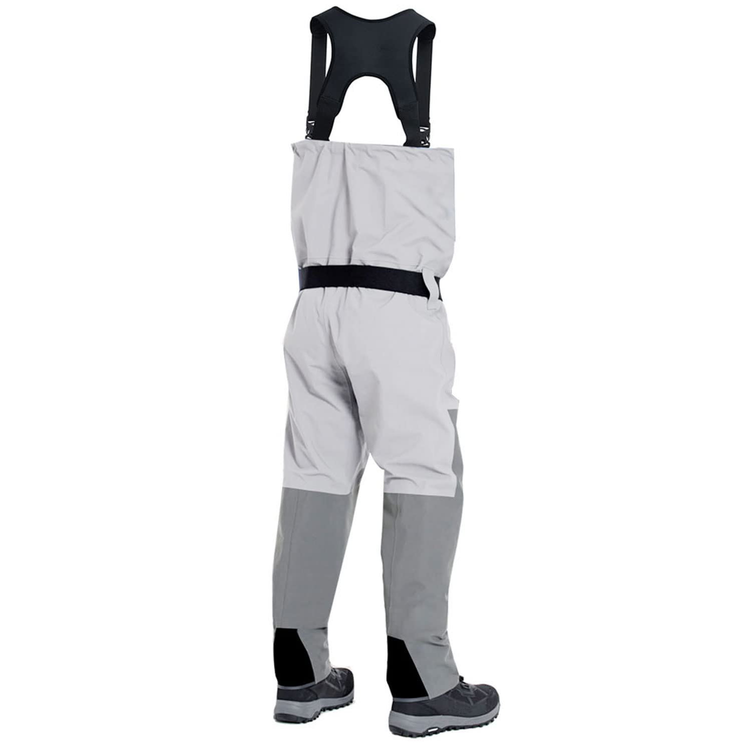 Breathable Zip-Front Chest Waders for Men & Women - Zippered Stockingfoot Fishing Waders - Perfect for Fly Fishing, River Wading & Outdoor Water Activities