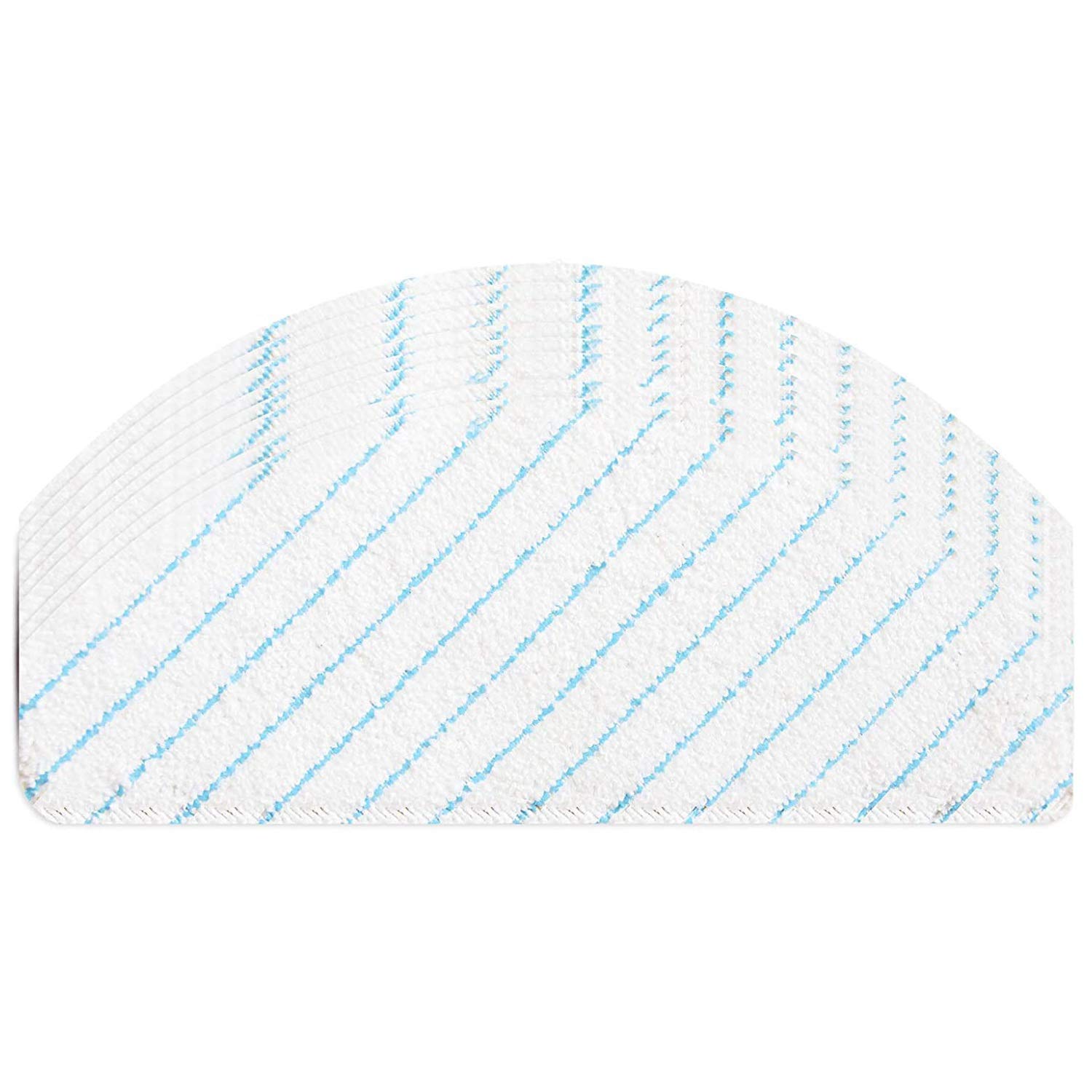 100 Pack Disposable Mop Pads for Deebot Ozmo T8 Robot Vacuum - Washable & Reusable Cleaning Cloths - Perfect for Hardwood Floors & Tile Cleaning