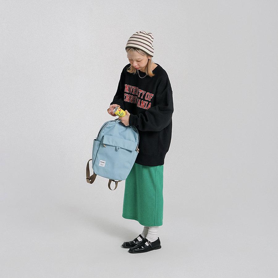 HELLOLULU Mini Carter All Day Backpack - Tropical Blue Color, Lightweight & Durable for Women, Perfect for Travel, Work & School | Water-Resistant & Stylish Everyday Carry Bag