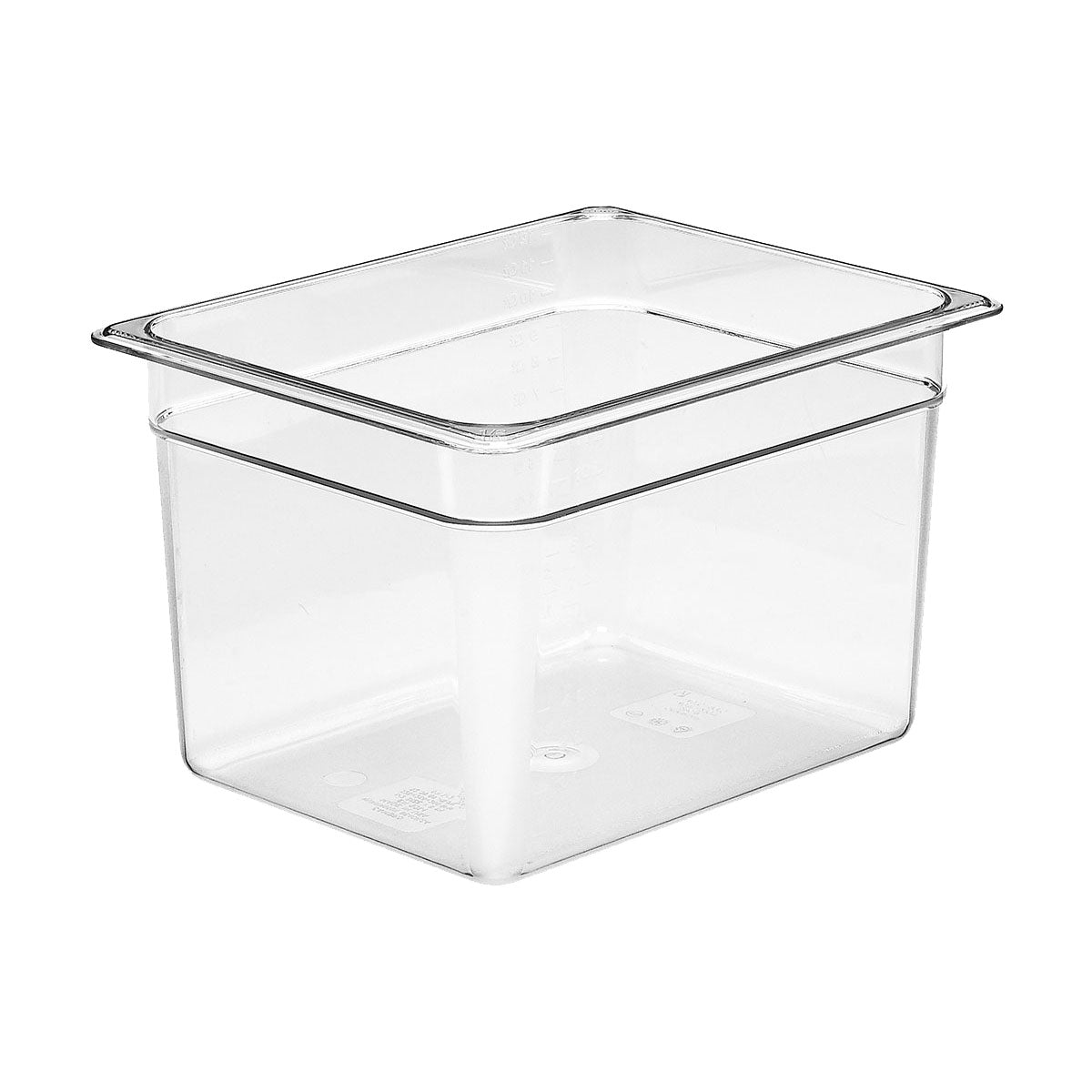 Cambro 28CW135 Camwear 1/2 Size Clear 8
