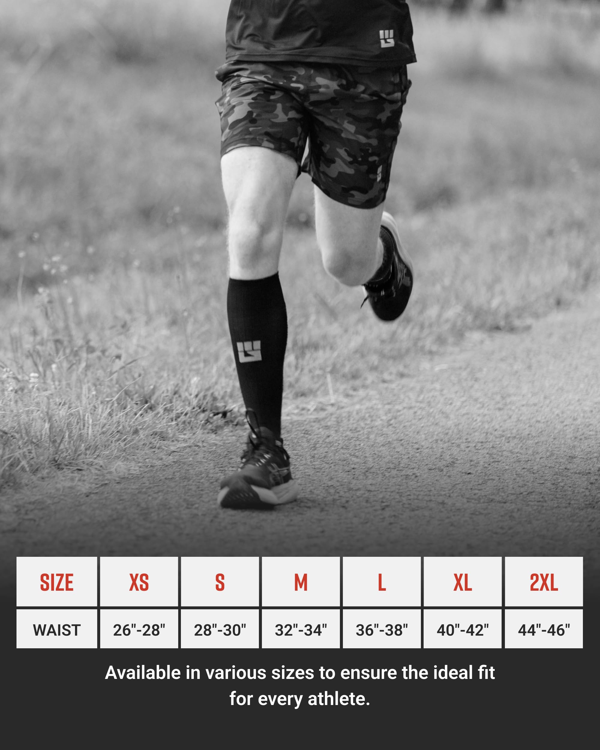 7 Inch Quick Dry Running Shorts for Men - Lightweight Black Athletic Shorts with Inseam & Zipper Pockets - Perfect for Gym, Fitness Training, Jogging & Outdoor Workouts