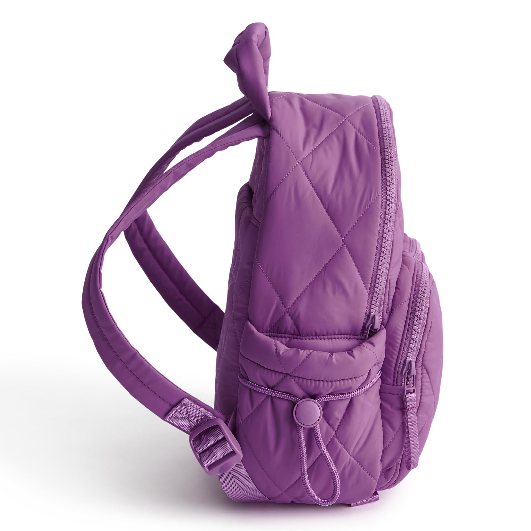 Vera Bradley Featherweight Small Banbury Backpack in Iris Orchid - Lightweight Travel Backpack for Women, Perfect for School, Work & Daily Commute