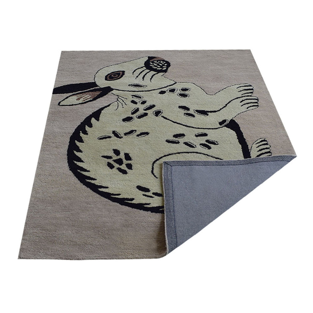 SoftSquares Hand Tufted Rug - Premium Soft Wool Area Rug for Living Room, Bedroom & Nursery - Non-Slip & Durable Home Decor