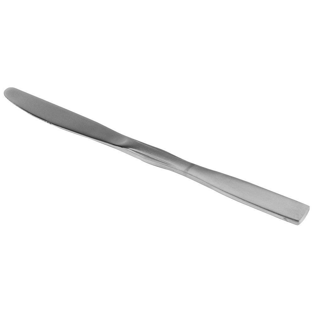 Premium Conrad Series Dinner Knives Set of 12 - Stainless Steel Cutlery for Fine Dining, Restaurant & Home Use - Elegant Tableware for Steak, Seafood & Formal Occasions