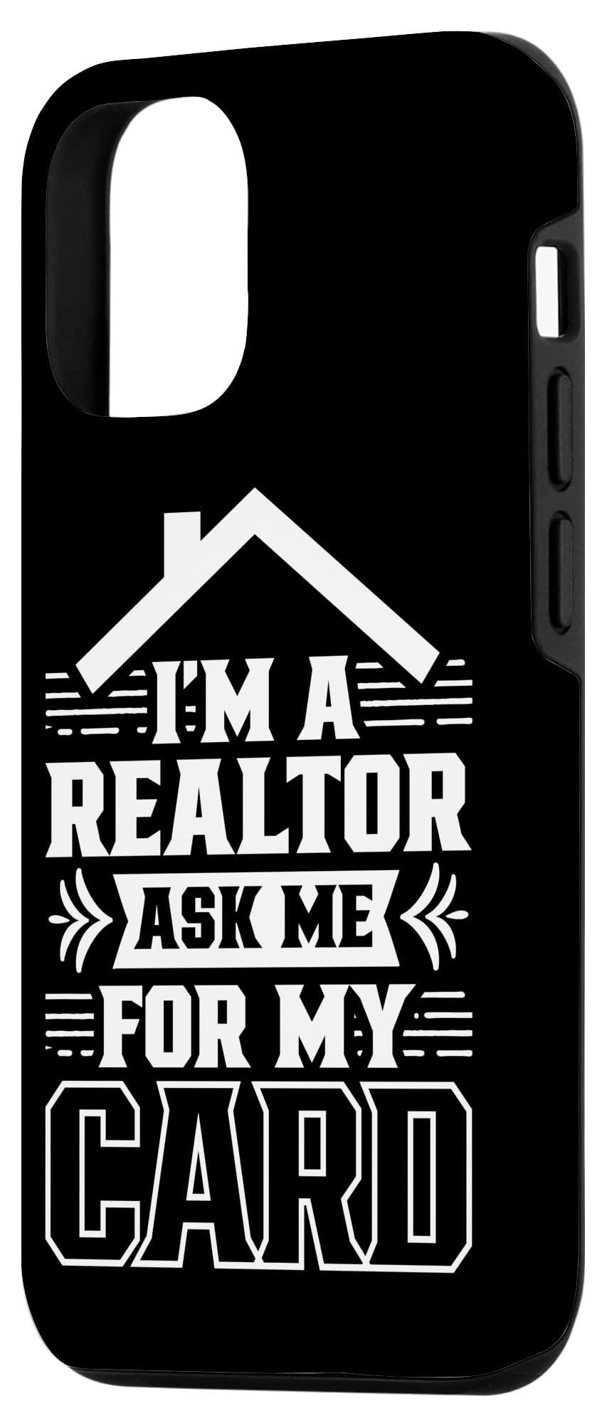 iPhone 12/12 Pro Realtor Case - Custom Real Estate Agent Broker Phone Cover - Perfect for Property Showings & Client Meetings