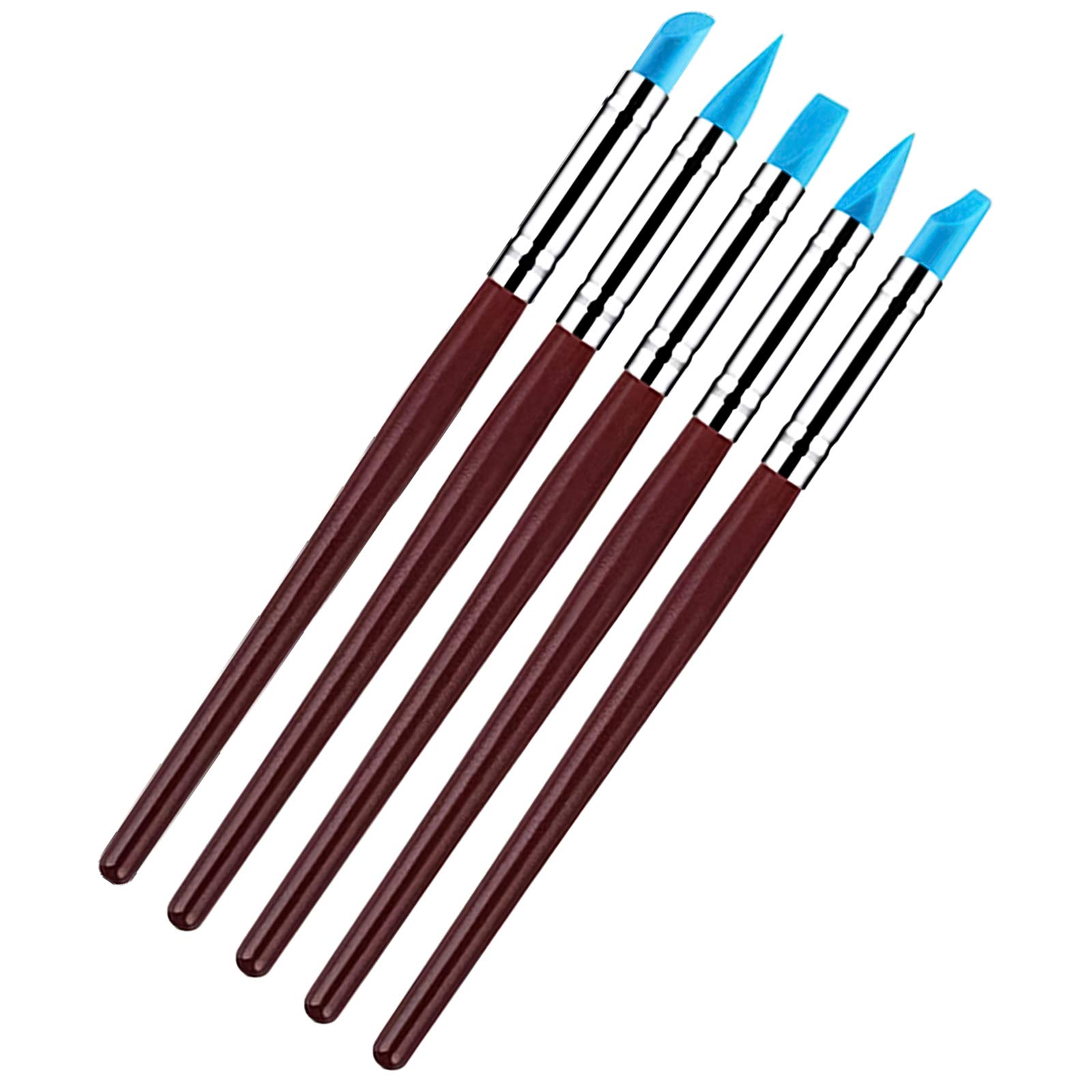 Yasmous 10Pcs Clay Sculpting Tools Set for Pottery & Cake Decorating
