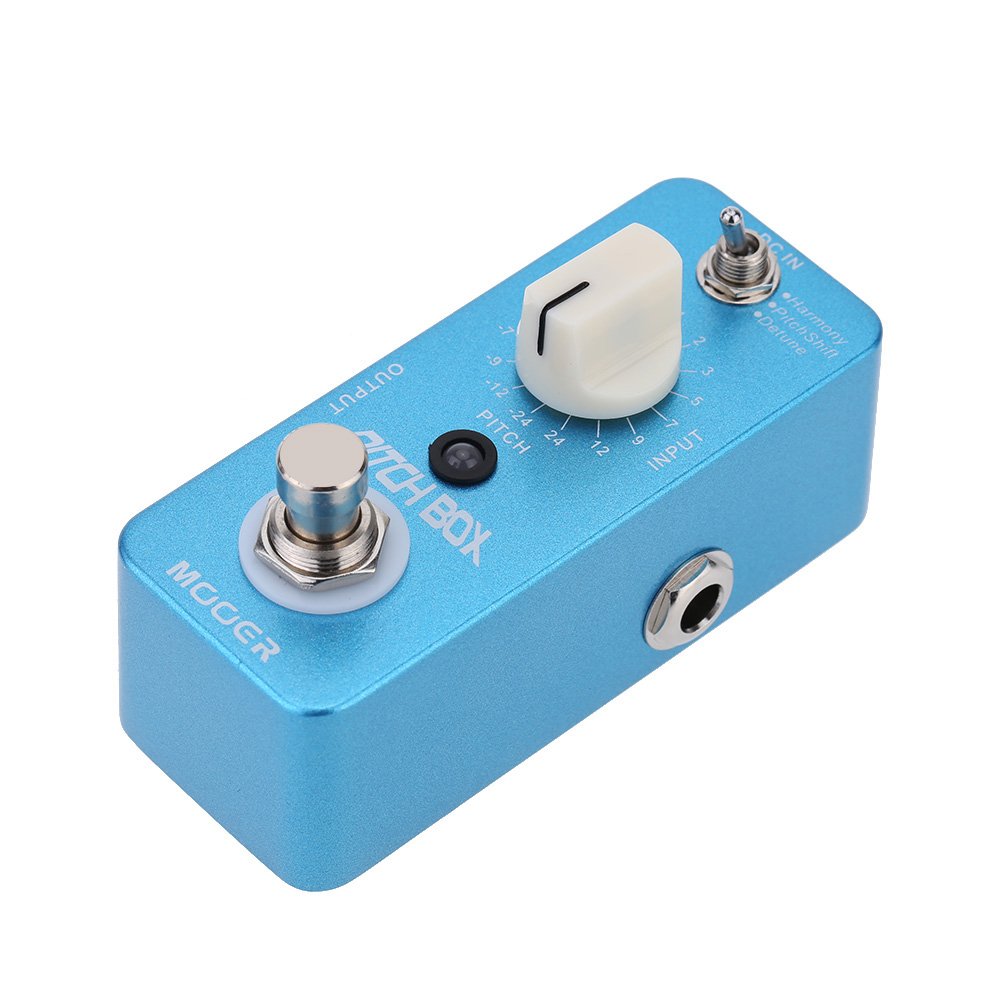 Mooer Pitch Box Guitar Effects Pedal - Compact Micro Pedal for Pitch Shifting & Harmony - Perfect for Live Performances & Studio Recording