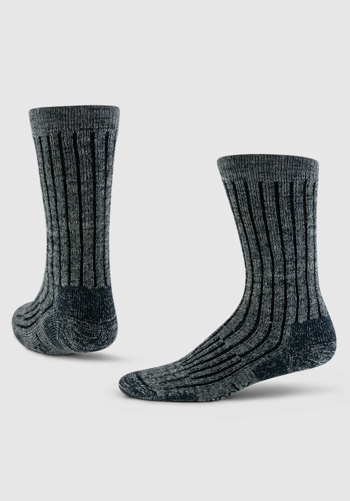 Premium Joey Merino Wool Crew Socks for Men & Women - Soft, Breathable & Odor-Resistant Hiking & Travel Socks - Perfect for Outdoor Adventures, Camping & Daily Wear