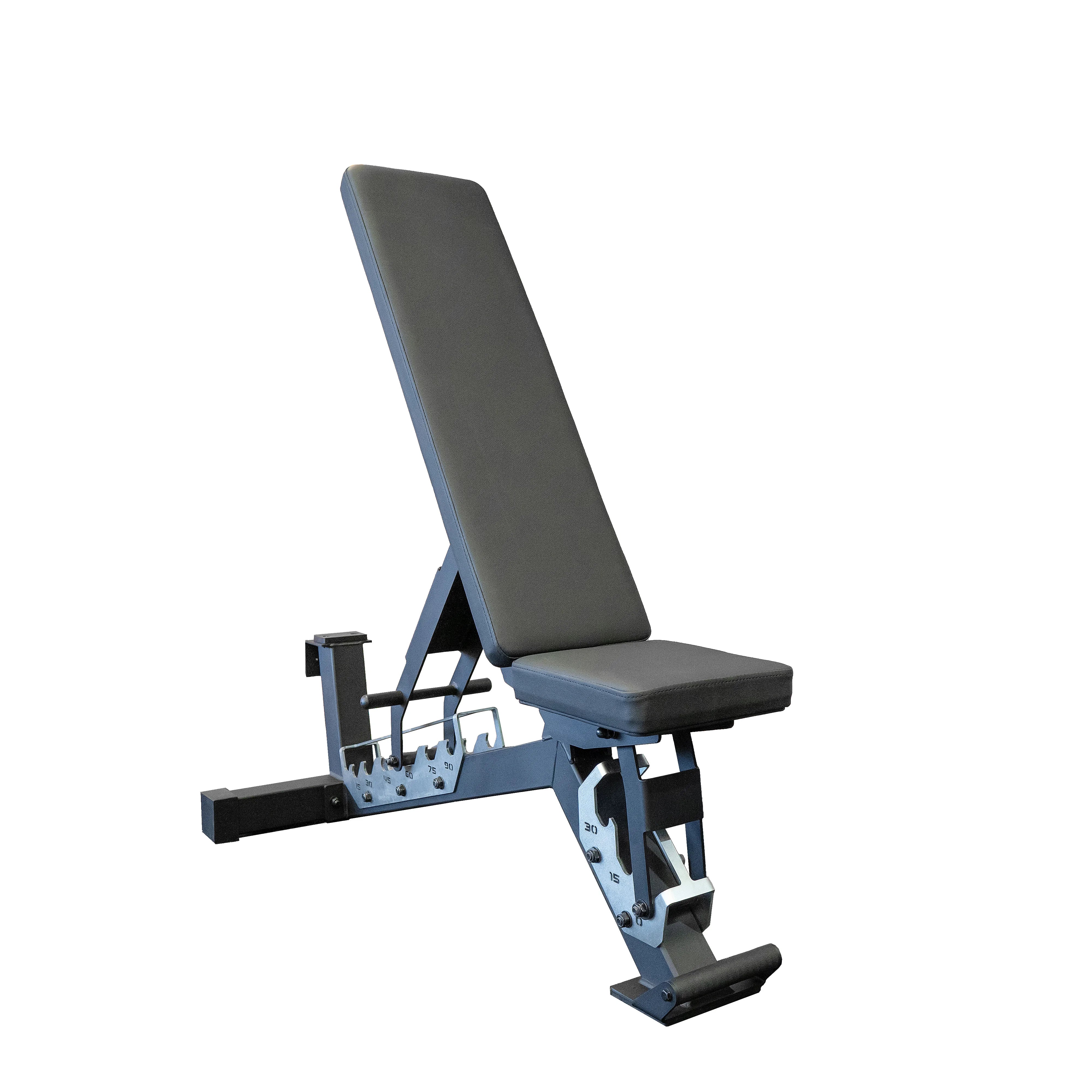 FITLAB Commercial Pro Series Adjustable Weight Bench for Strength Training - Heavy Duty Gym Equipment for Full Body Workout | Perfect for Home Gym & Commercial Fitness Centers