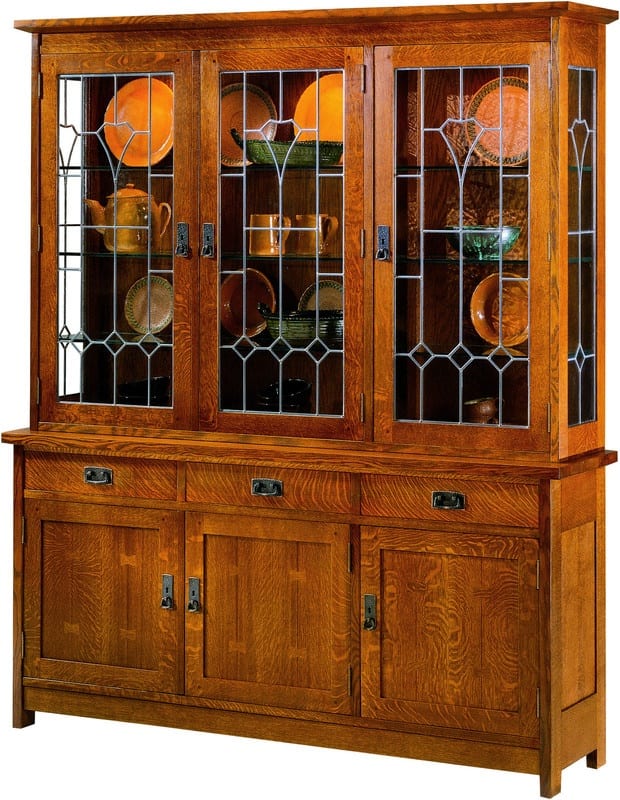 3-Door Buffet Cabinet with Storage - Modern Wood Sideboard for Dining Room, Living Room & Entryway - Stylish Home Decor Furniture for Organizing Dishes, Linens & More