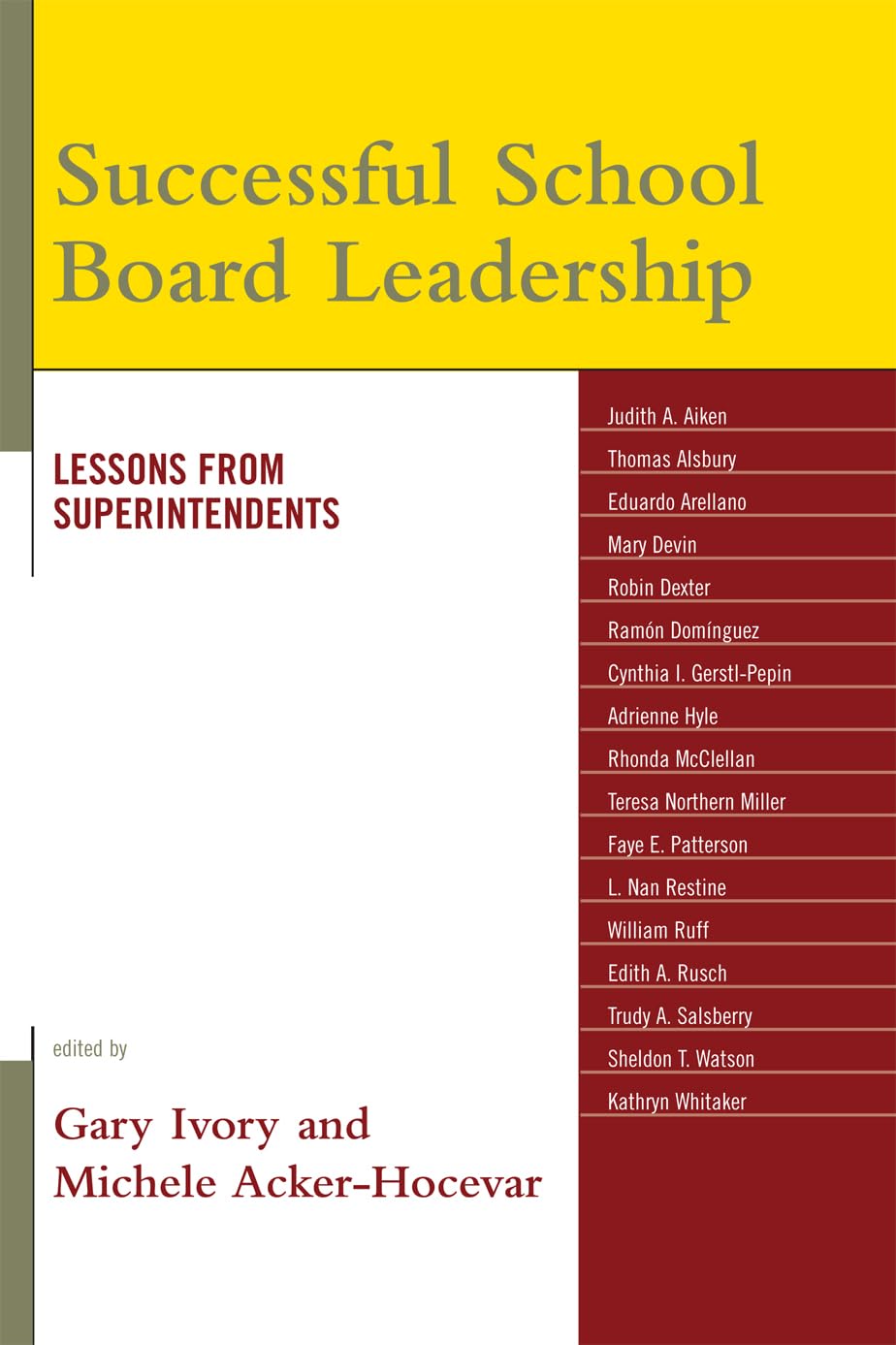 Successful School Board Leadership: Lessons from Superintendents | Best Practices for Education Administration & Governance | Ideal for School District Leaders & Policy Makers