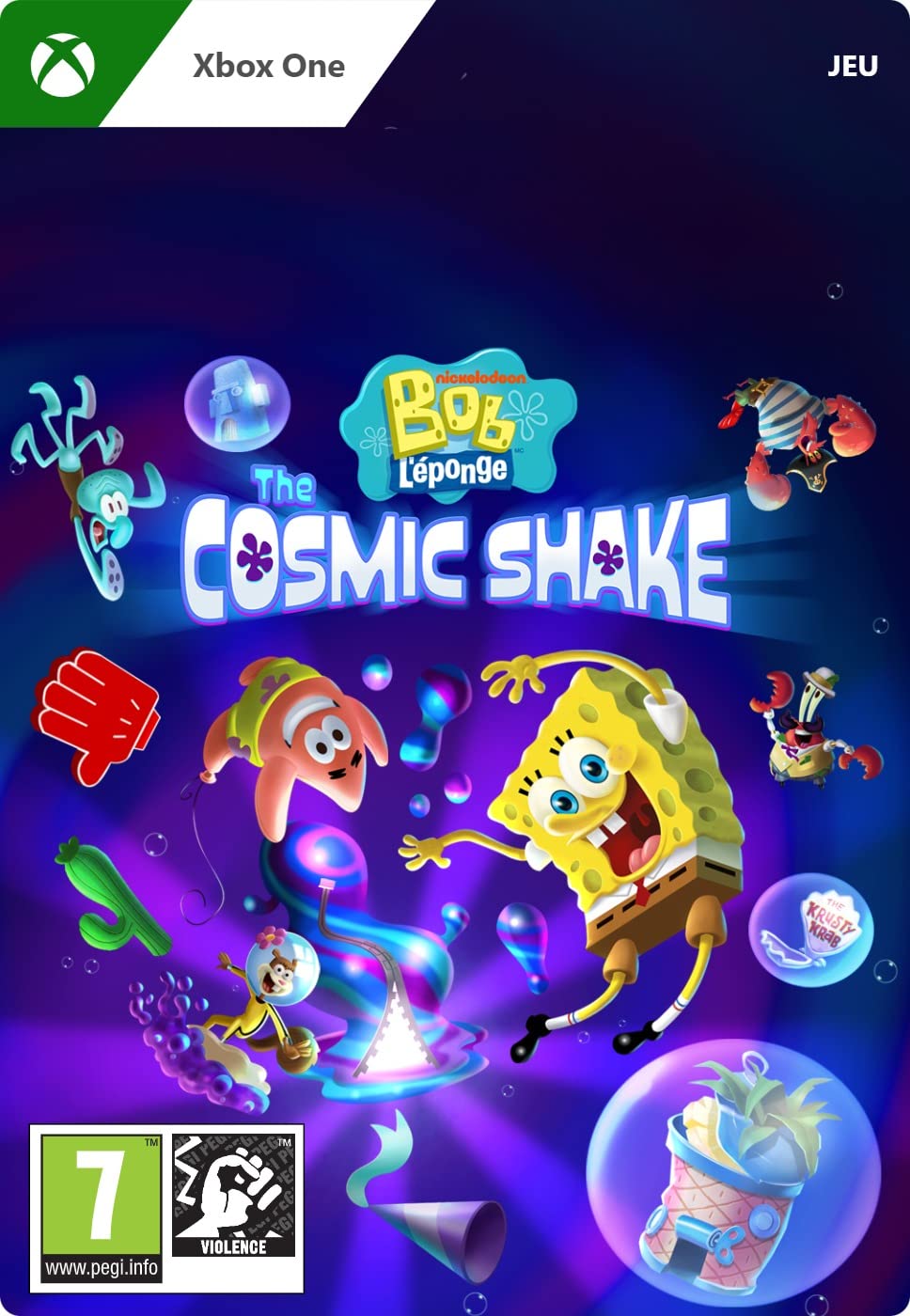 SpongeBob SquarePants: The Cosmic Shake - Xbox One Digital Download Game Code | Fun Adventure Game for Kids & Family Game Night | Perfect for Birthday Gifts & Holiday Entertainment
