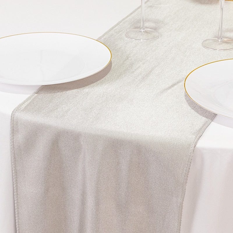 12-Pack Premium Scuba Polyester Table Runners - 108 Inch Long Wrinkle-Resistant Dining Table Decor for Weddings, Parties & Holiday Celebrations