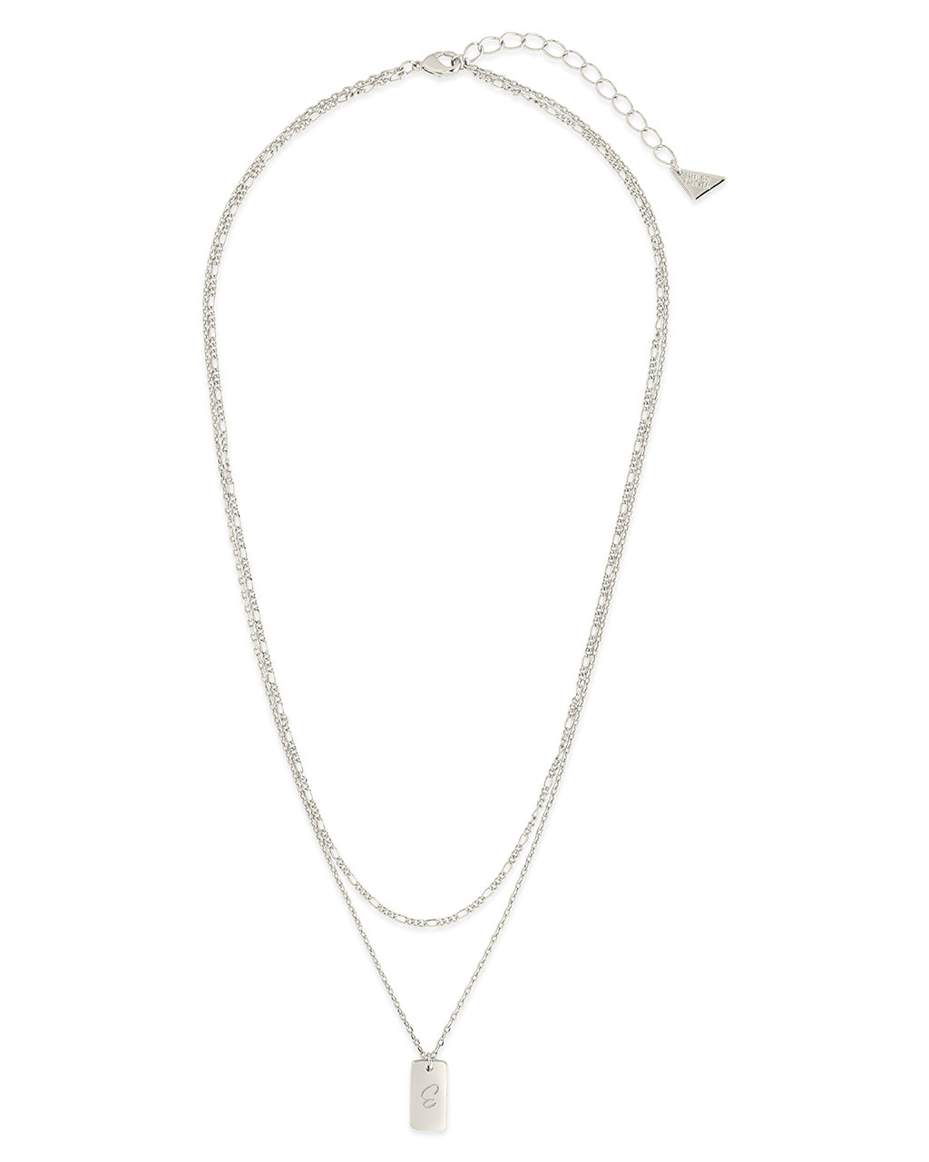 Layered Chain Necklace for Women - Initial Pendant Necklace, Dainty Gold & Silver Jewelry Gift for Her - Perfect for Everyday Wear, Date Night & Special Occasions