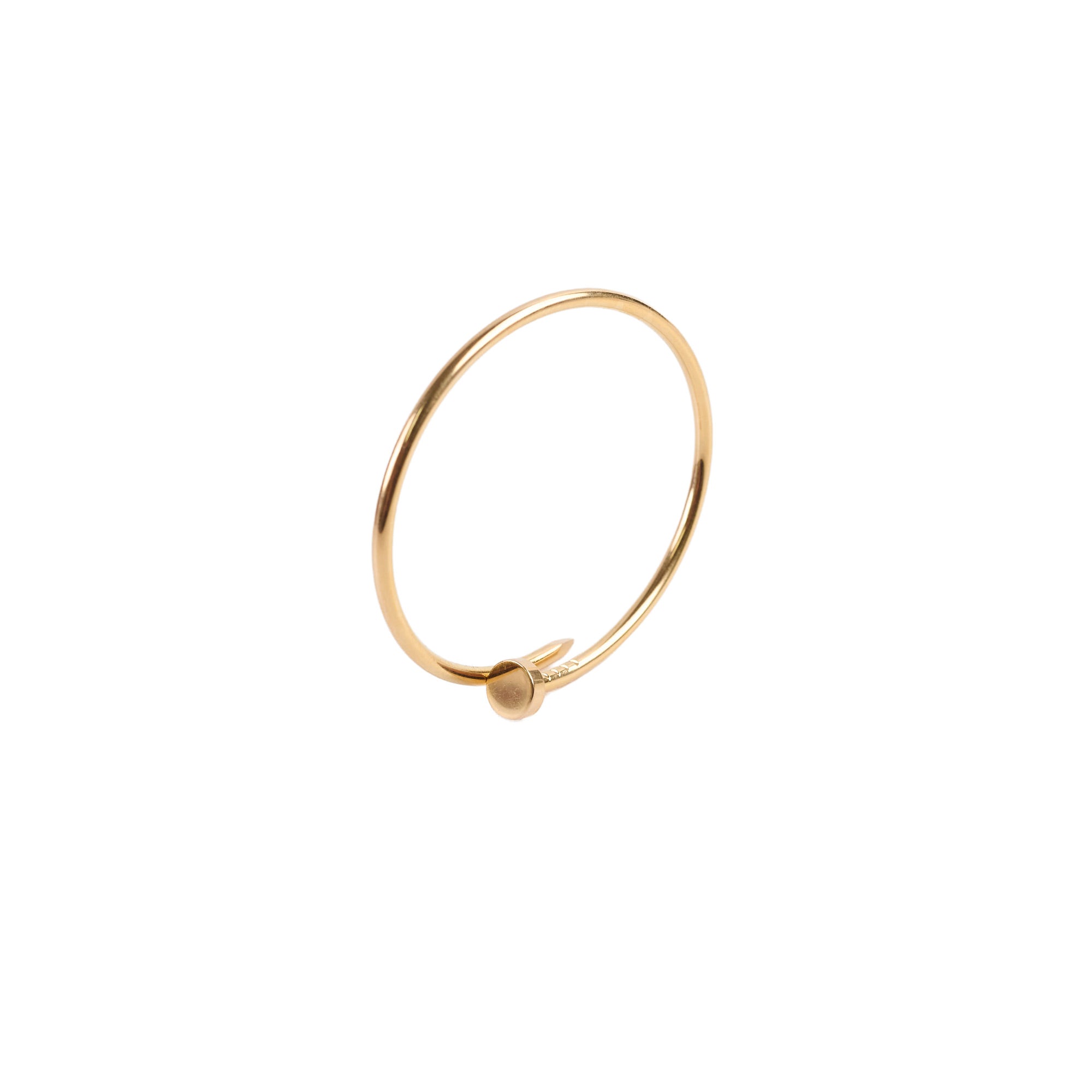 Cartier Juste Un Clou Bracelet 16 Size Small Model in 18K Pink Gold - Elegant Jewelry for Women, Perfect for Date Night & Special Occasions