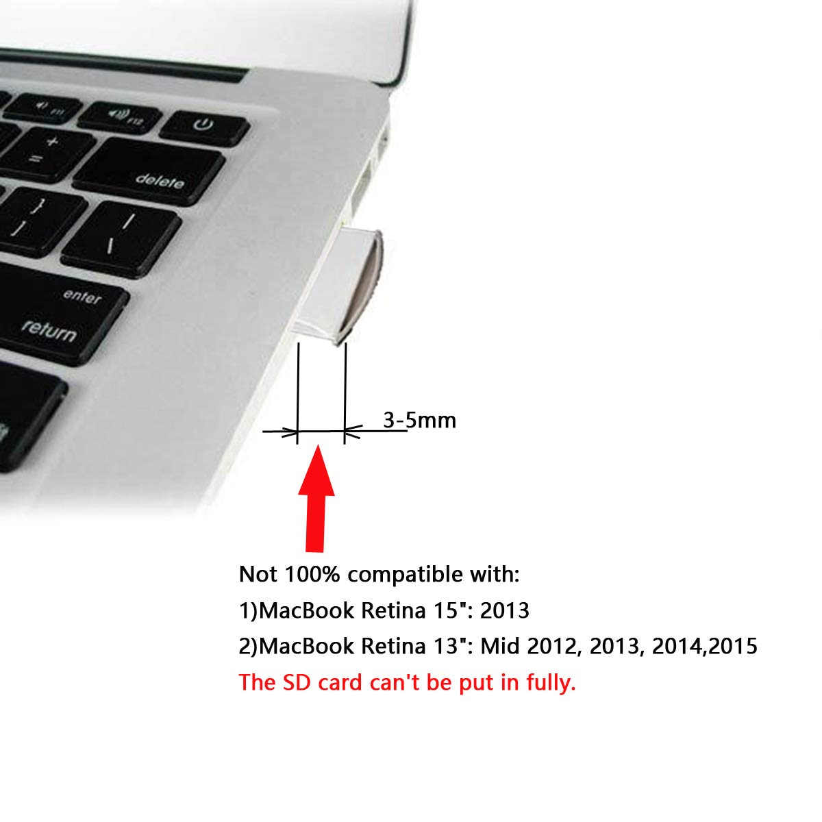 Chenyang CY Micro SD TF to SD Card Adapter Kit - Expand Storage for MacBook Air/Pro/Retina - Perfect for Photography, Gaming & File Backup