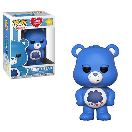 Funko Pop! Vinyl Figure - Care Bears Grumpy Bear #353 - Collectible Toy for Kids & Adults - Perfect for Display, Gifts & Pop Culture Fans