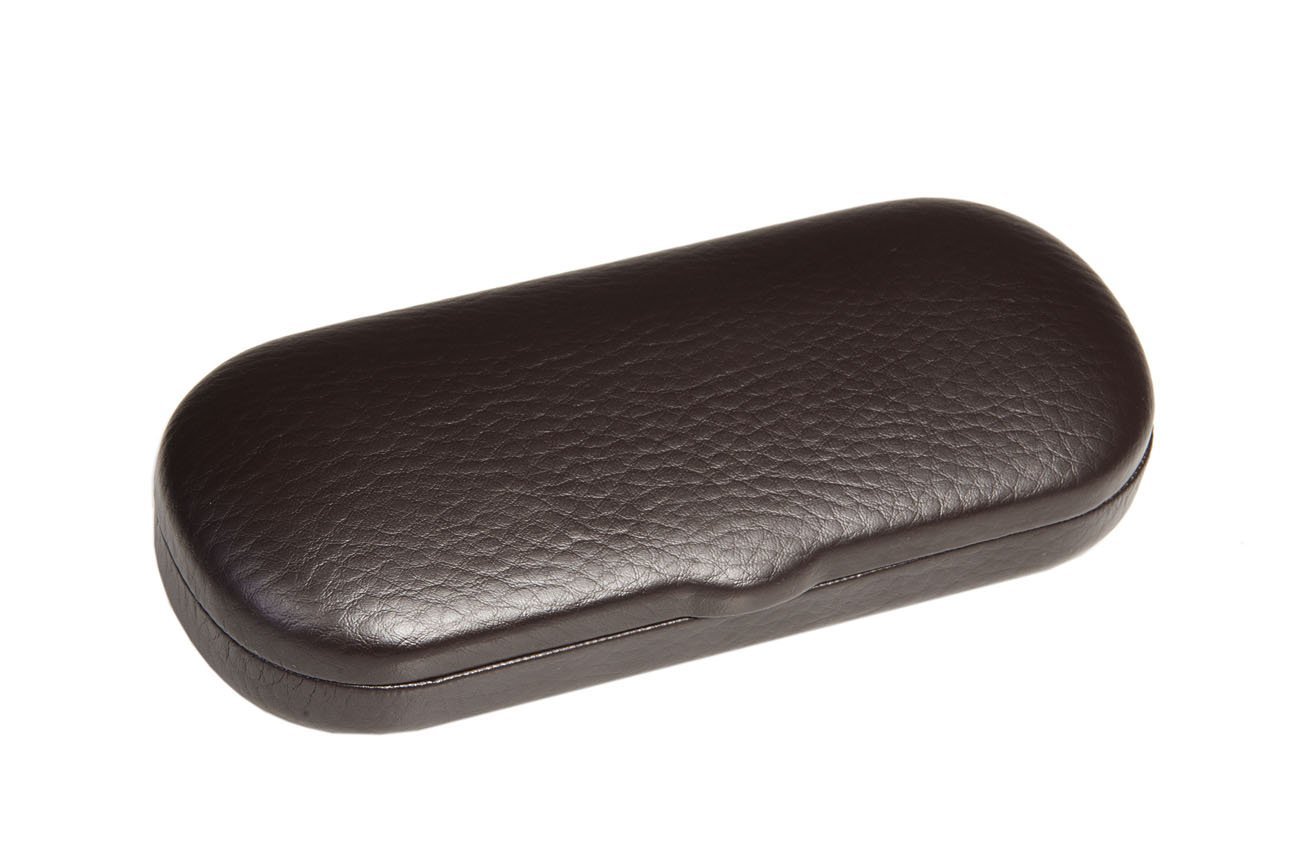 Durable Hard Shell Eyeglass Case - Clamshell Design for Small Frames, Reading Glasses & Sunglasses - Unisex Protective Eyewear Storage for Travel, Office & Daily Use (Men & Women)