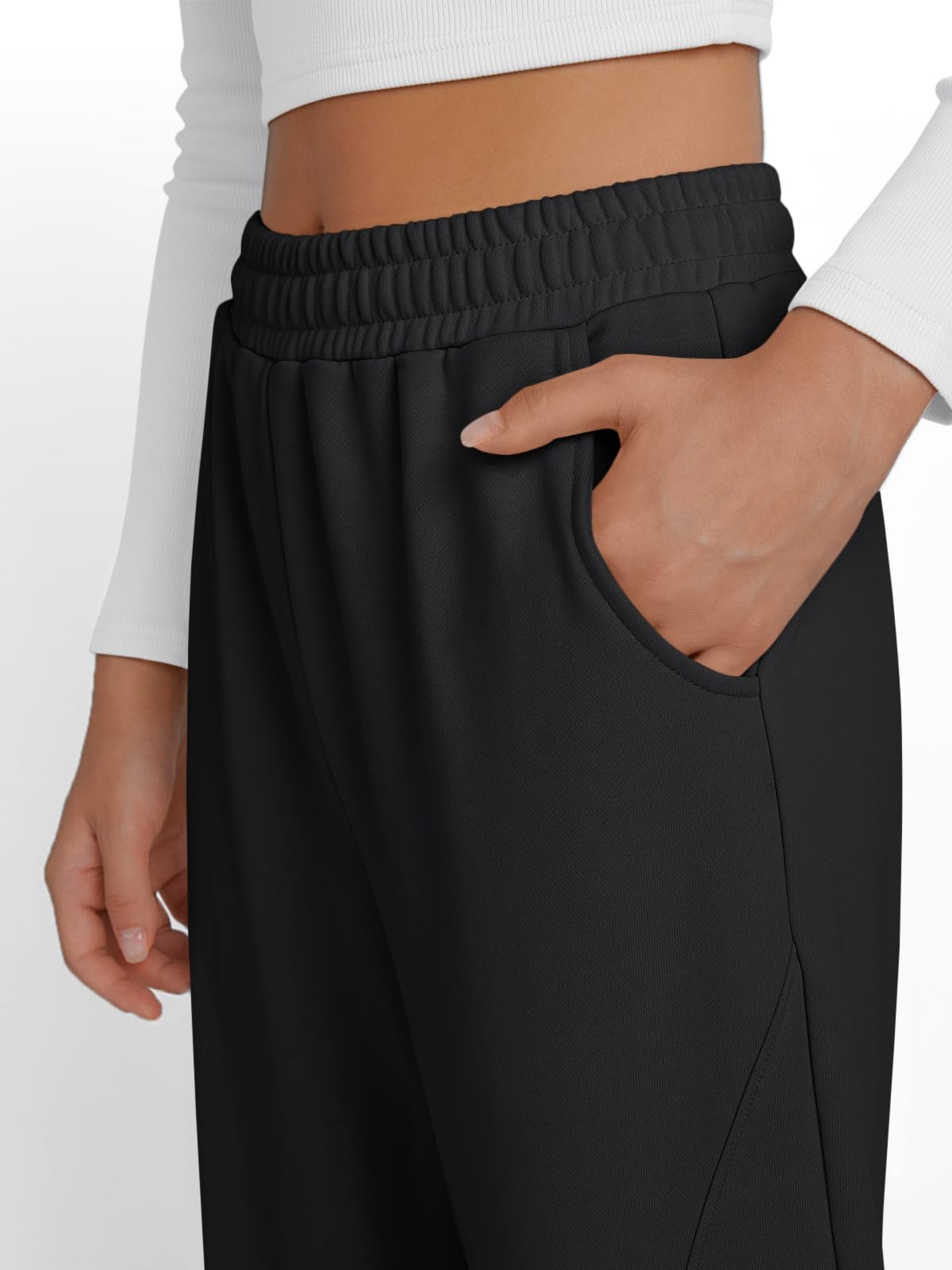 Trendy Queen Women's Wide Leg Sweatpants - Y2K High Waisted Joggers with Pockets | Baggy Casual Lounge Pants for Fall Fashion 2025 | Perfect for Yoga, Running Errands & Streetwear Outfits