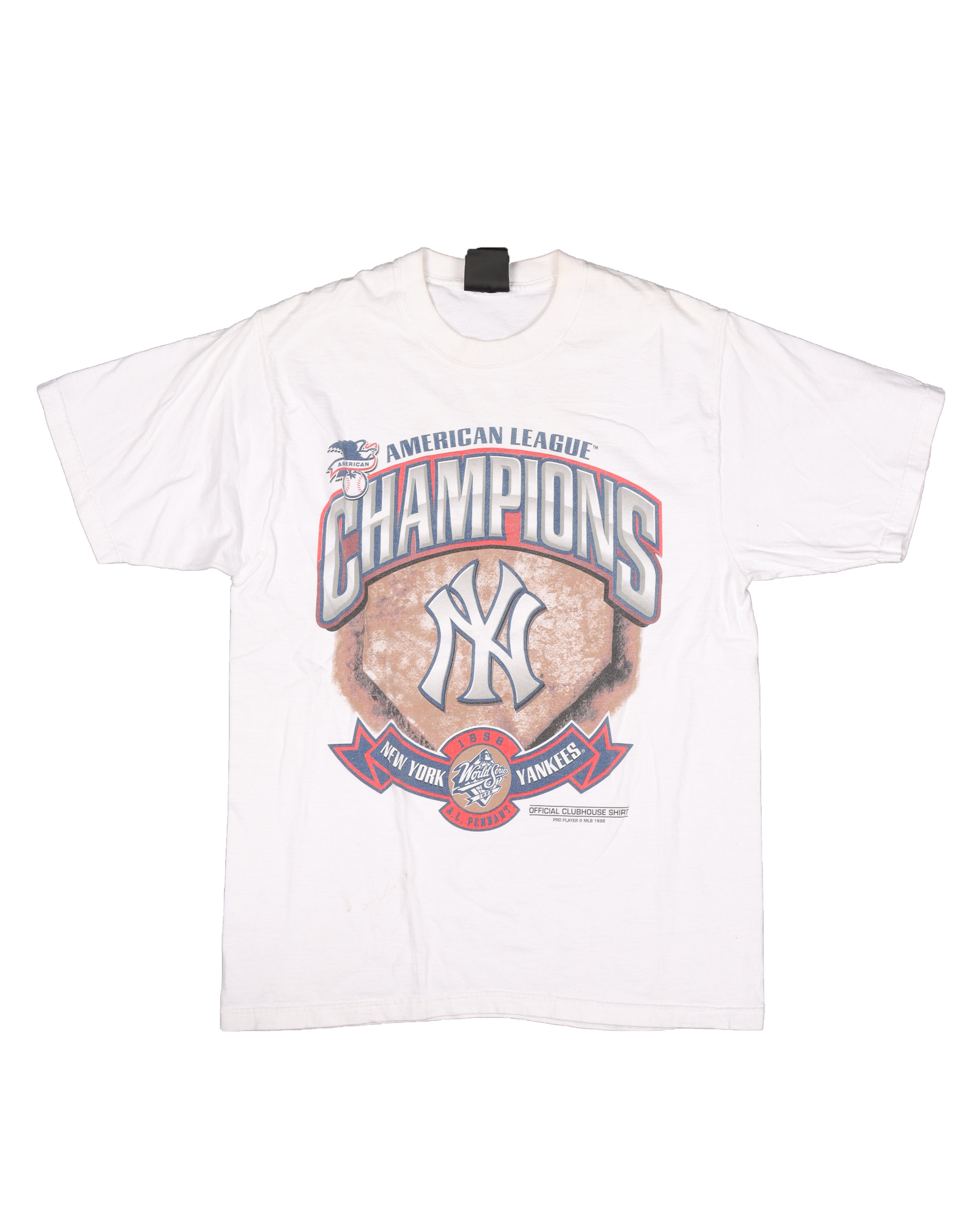 1998 American League Champions T-Shirt - Vintage Baseball Fan Apparel - Retro Sports Tee for Men & Women - Perfect for Games, Parties & Collectors