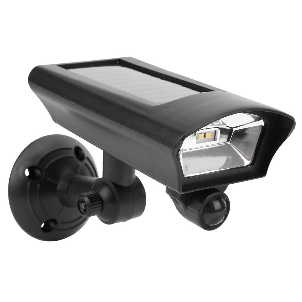 Solar Powered Infrared Motion Sensor Outdoor Wall Light - Waterproof Heat-Resistant Garden Lamp for Courtyard, Pathway, Lawn & Backyard | Perfect for Patio, Deck, Driveway & Landscape Lighting