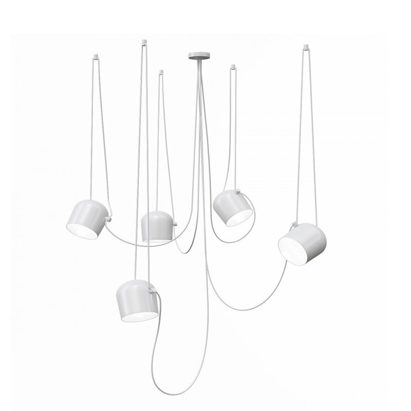 Modern Minimalist Aim Pendant Lamp - Adjustable Hanging Light Fixture for Kitchen Island, Dining Room, Bedroom & Living Room Decor