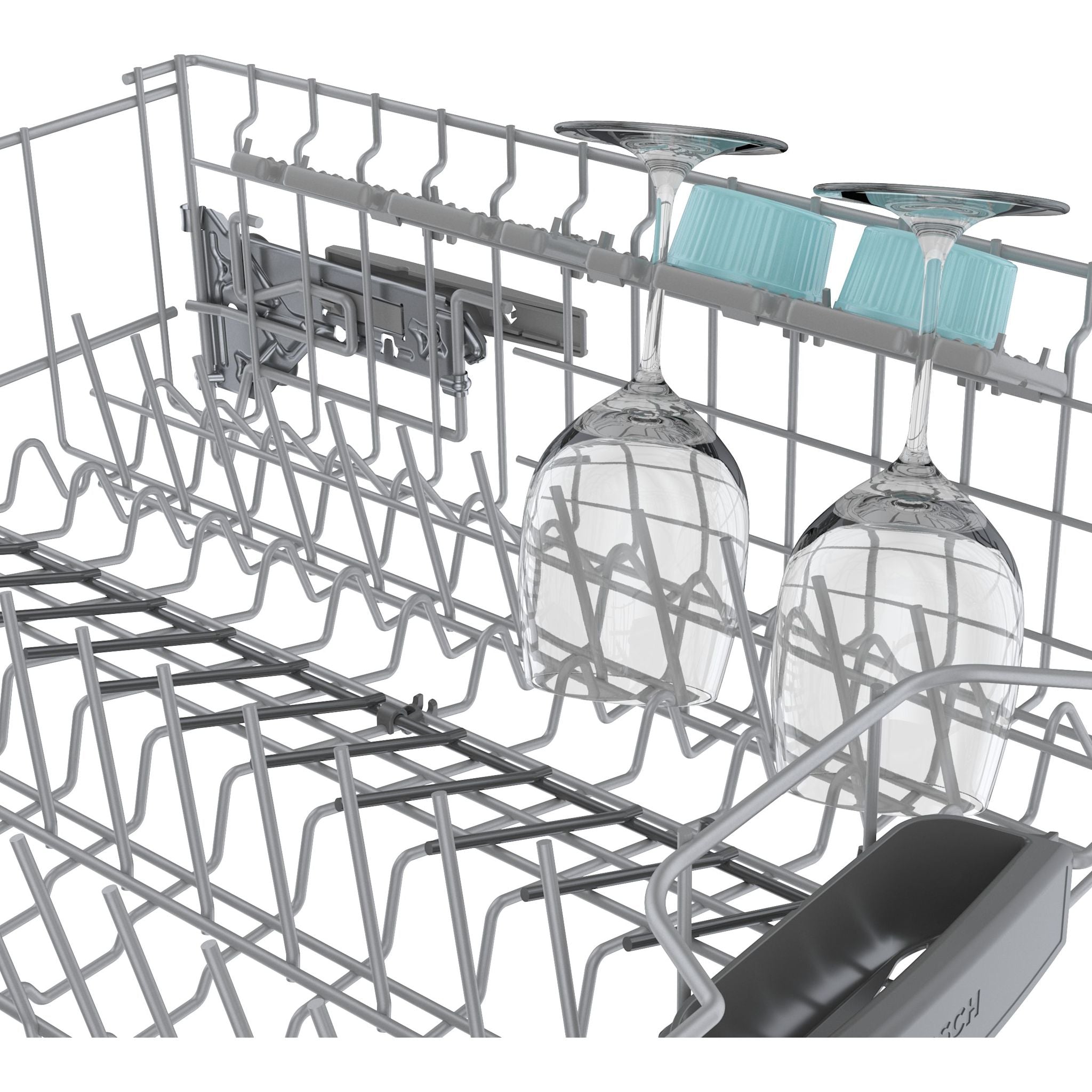 Bosch 300 Series SHE53C85N Stainless Steel Built-In Dishwasher - Energy Star Certified, Ultra-Quiet 44 dBA, 16 Place Settings - Perfect for Kitchens, Restaurants, and Large Families