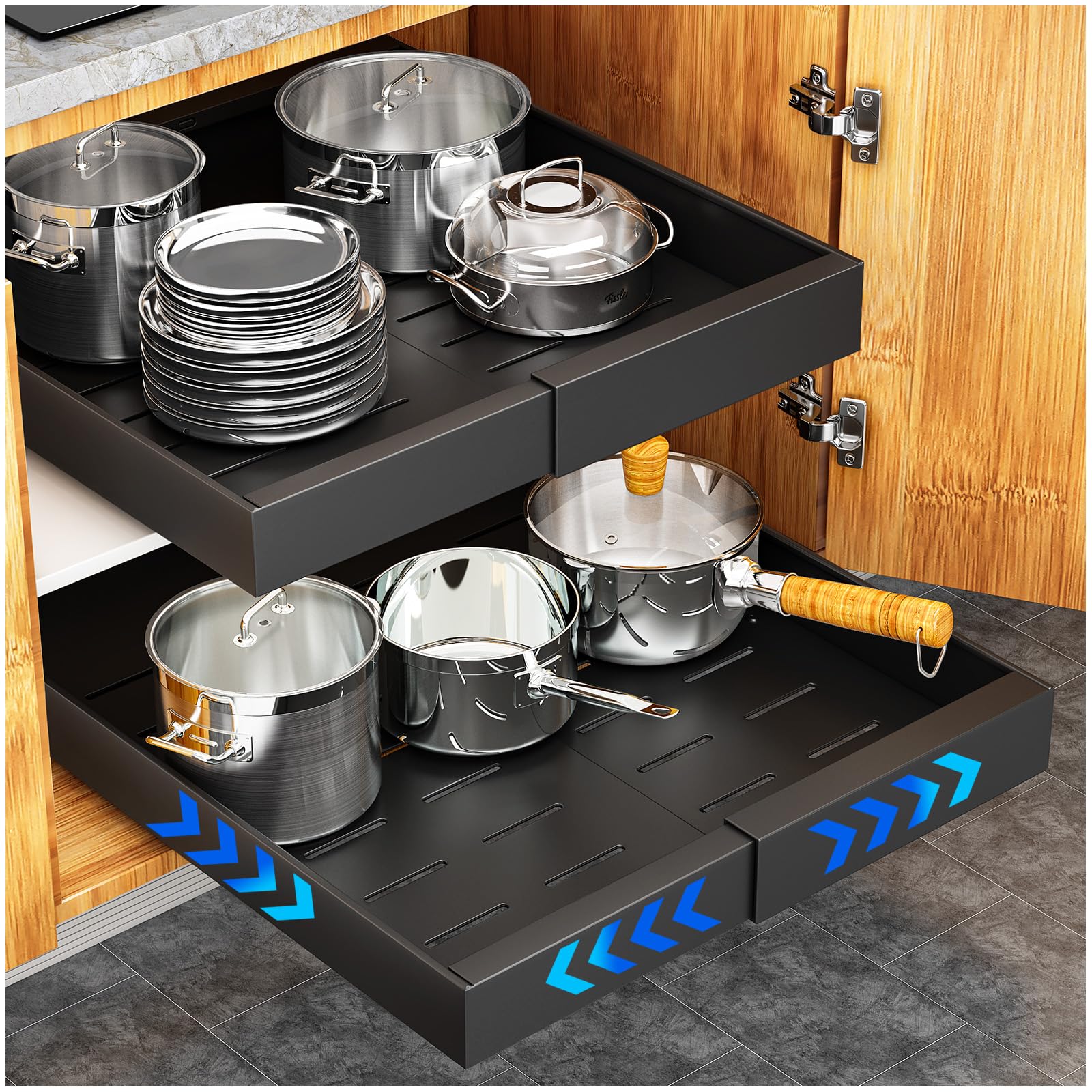 Expandable Pull Out Cabinet Organizer 21