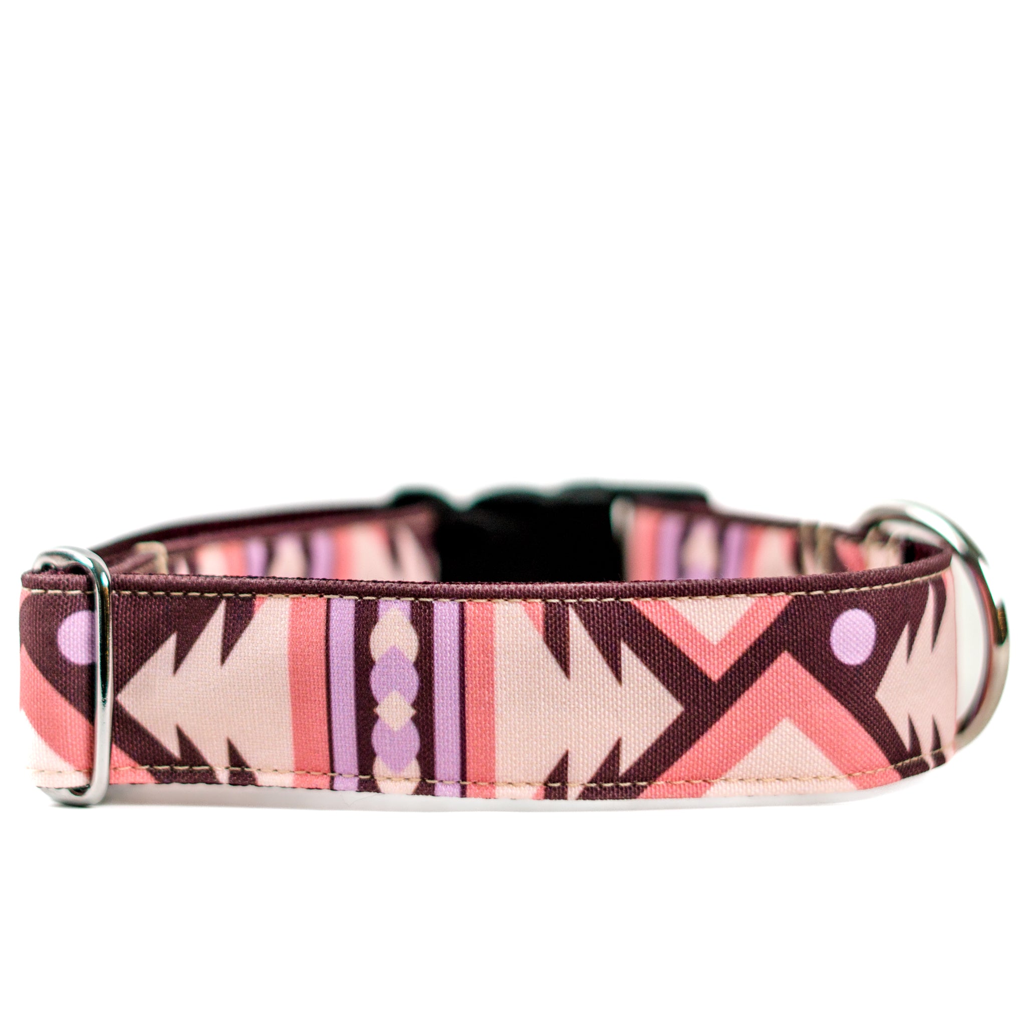 Huckleberry Geo Dog Collar - Durable Nylon Pet Collar with Adjustable Buckle for Small Medium Large Dogs - Perfect for Walking, Training & Outdoor Adventures
