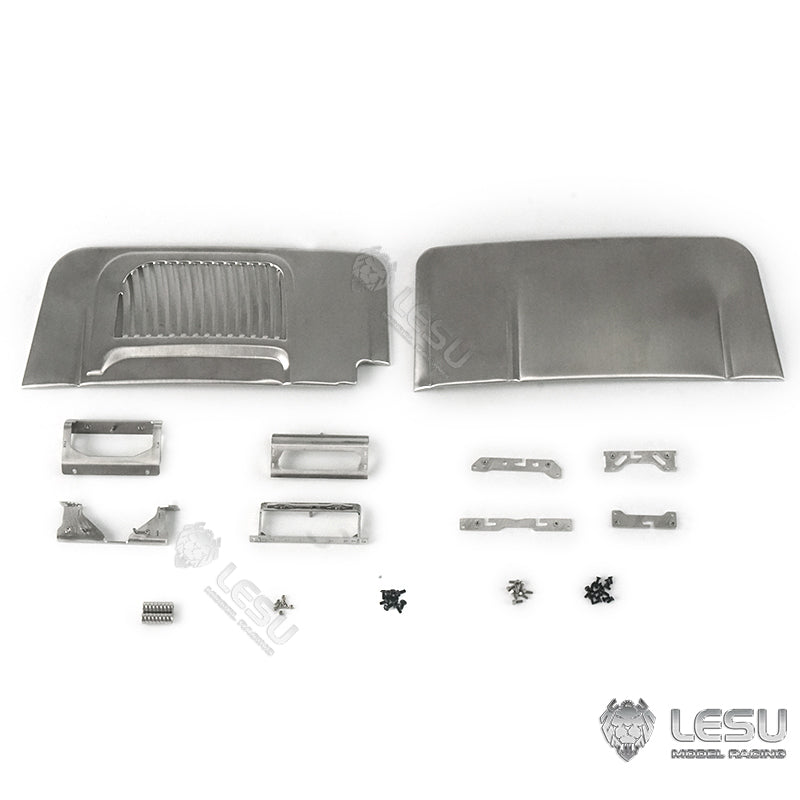 LESU 1/14 Scale RC Truck Side Spoiler Replacement Part for Tamiya Heavy Tractor Model - DIY Hobby Upgrade Accessory for Radio Controlled Electric Cars - Perfect for Drifting, Racing and Off-Road RC Enthusiasts