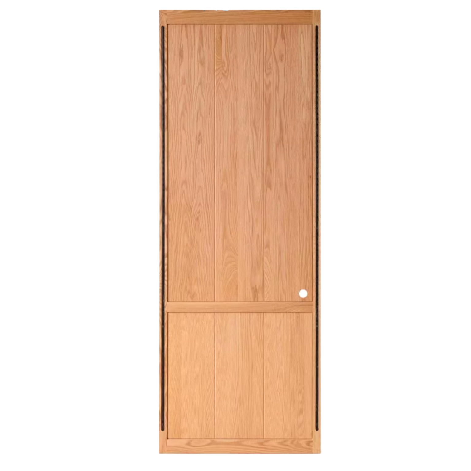 Oak Solid Wood Wall Hanging System & Storage Rack Combo - Durable Wooden Shelf Organizer for Kitchen, Bathroom, Bedroom & Office Storage Solutions
