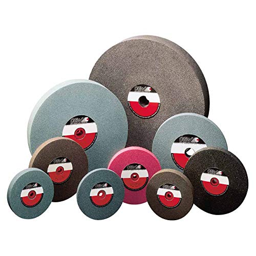 38021 Bench Wheels - Brown Aluminum Oxide Grinding Wheel, Single Pack (3 Units) for Metalworking, Woodworking & DIY Projects