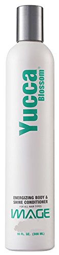 Yucca Blossom Energizing Body & Shine Conditioner for Dry, Damaged Hair - Natural Hair Repair & Hydration for Daily Use & Salon Results at Home