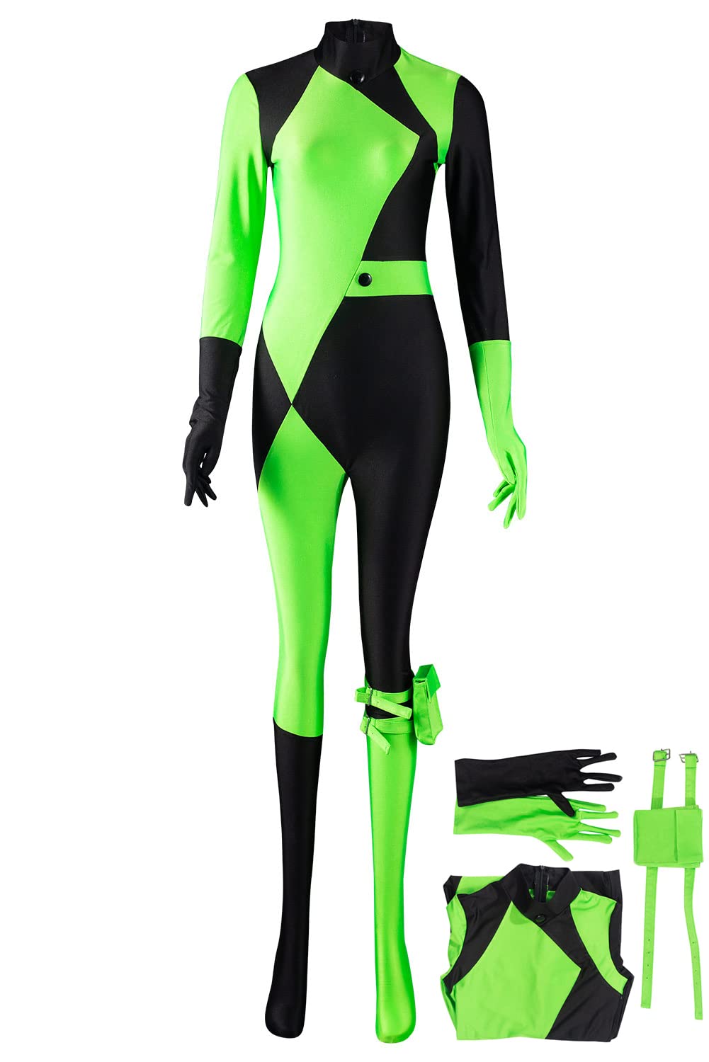 Women's Halloween Cosplay Costume Anime Jumpsuit Bodysuit - Sexy Party Uniform for Anime Conventions, Halloween Parties & Cosplay Events