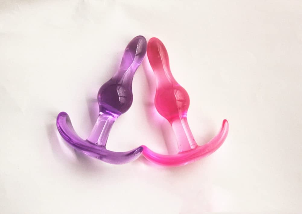 Premium Silicone Anal Plug - Waterproof & Smooth Touch G-Spot Stimulator for Women & Men - Adult Sex Toy Beads for Couples Play, Solo Exploration & BDSM Scenes