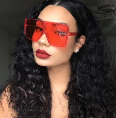 Stylish Square Acrylic Sunglasses for Women - UV Protection Fashion Shades - Perfect for Beach, Driving & Outdoor Activities