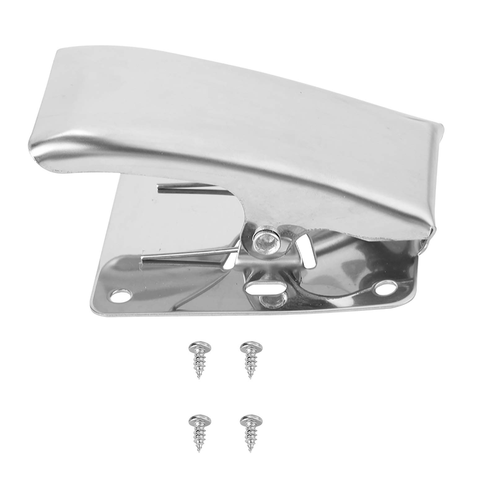Keenso Rustproof Stainless Steel Fish Fillet Clamp with Mounting Screws - Heavy Duty Kitchen Tool for Fish Cleaning Board & Fillet Board - Perfect for Home Chefs, Anglers, and Outdoor Cooking
