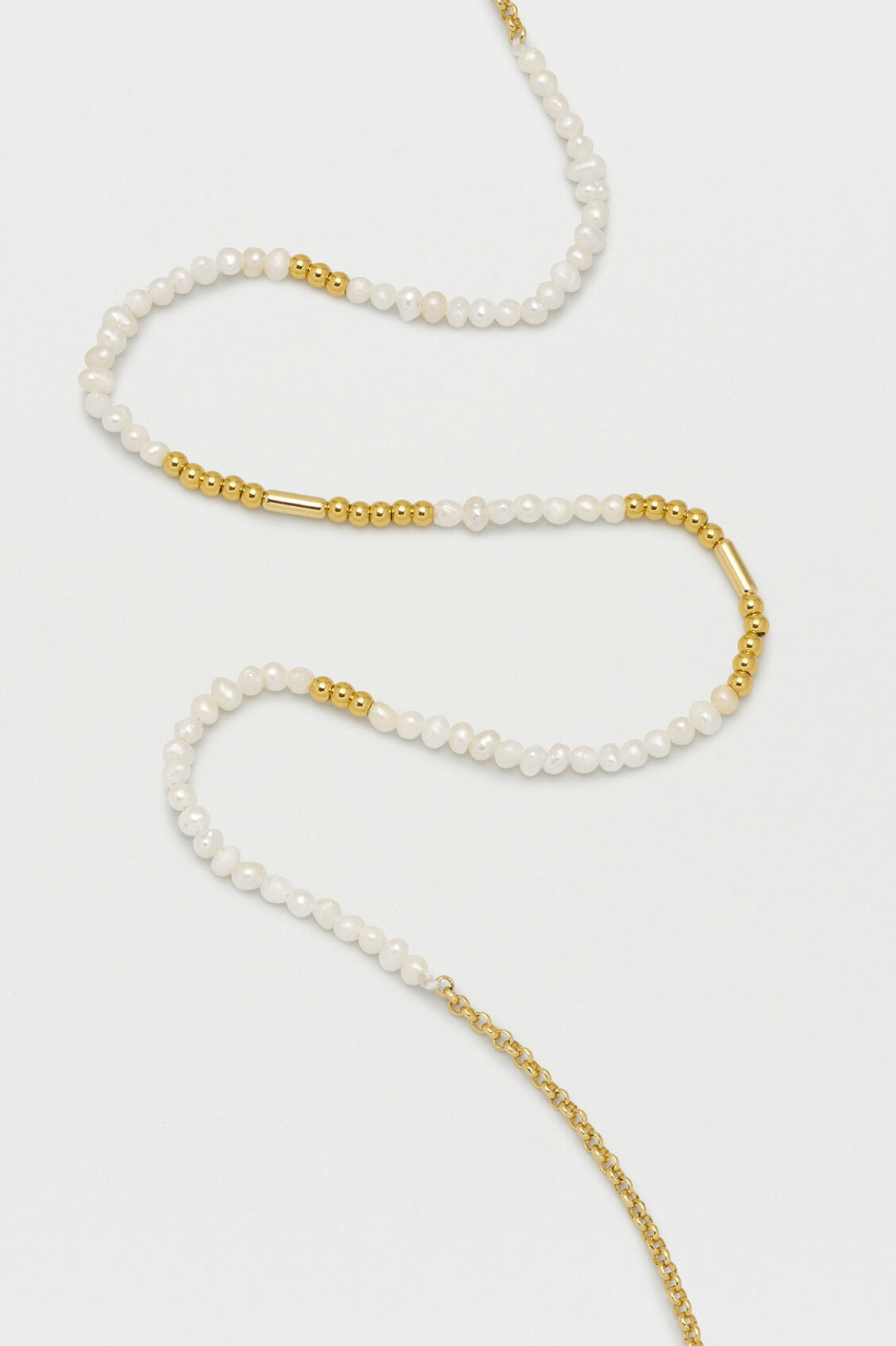 Elegant Pearl and Gold Beaded Necklace for Women - Luxury Jewelry Gift for Birthday, Anniversary & Special Occasions