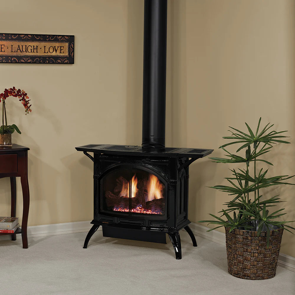 Empire DVP30CC Medium Direct Vent Gas Stove - Efficient Heating for Living Rooms, Cabins & Outdoor Spaces