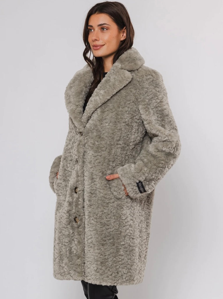 Jenny Coat in Artichoke Green - Women's Stylish Trench Coat for Fall & Winter | Perfect for Office, Dating & Outdoor Activities