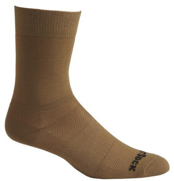 Wrightsock Coolmesh II Crew Socks - Moisture Wicking & Breathable for Running, Hiking & Outdoor Activities