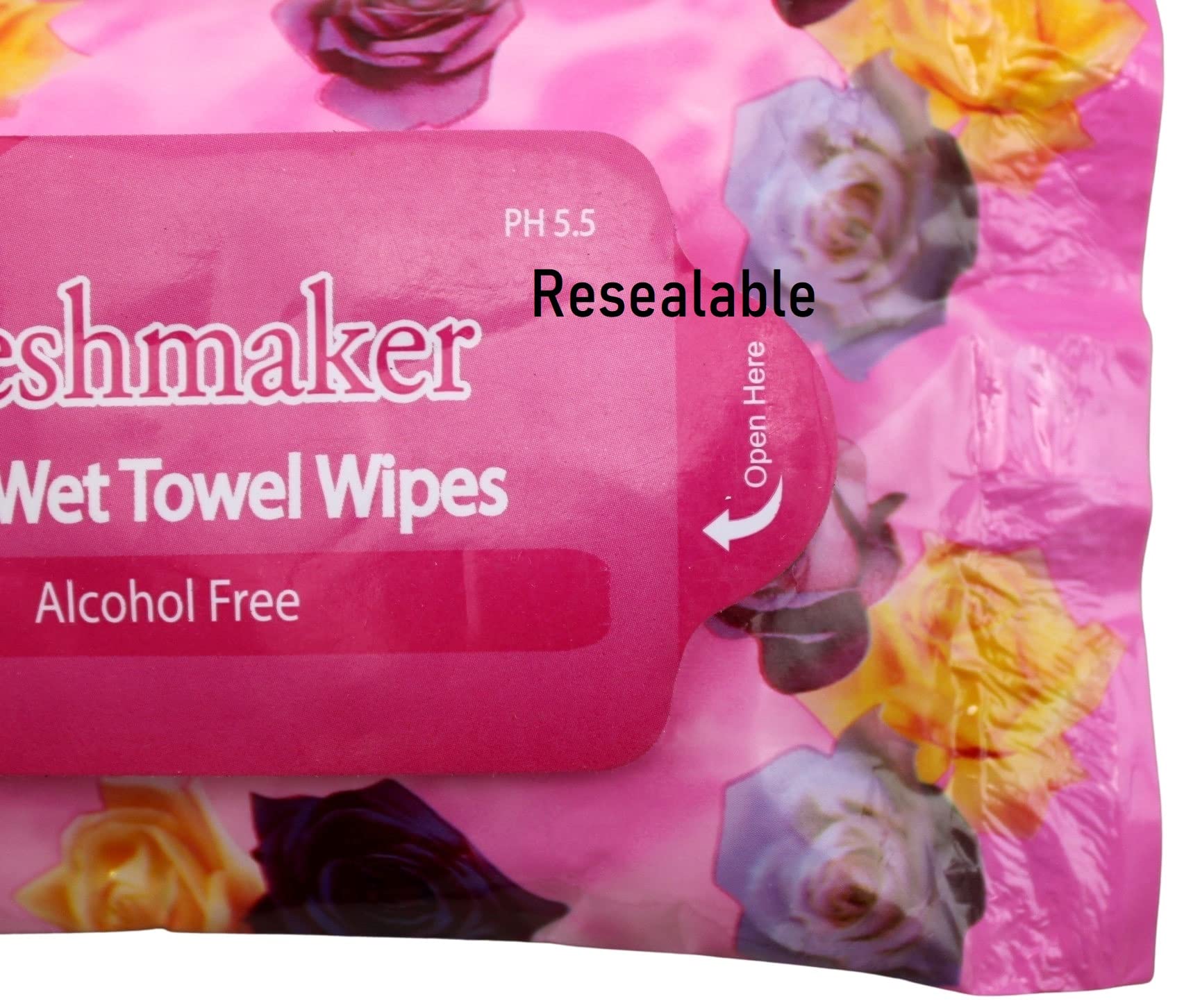 6 Pack Travel-Sized Hand Wipes - Antibacterial Wet Wipes for Adults & Kids, On-The-Go Cleaning Wipes for Hands, Face & Surfaces - Perfect for Travel, Gym, Office & Outdoor Activities (10 Count per Pack)