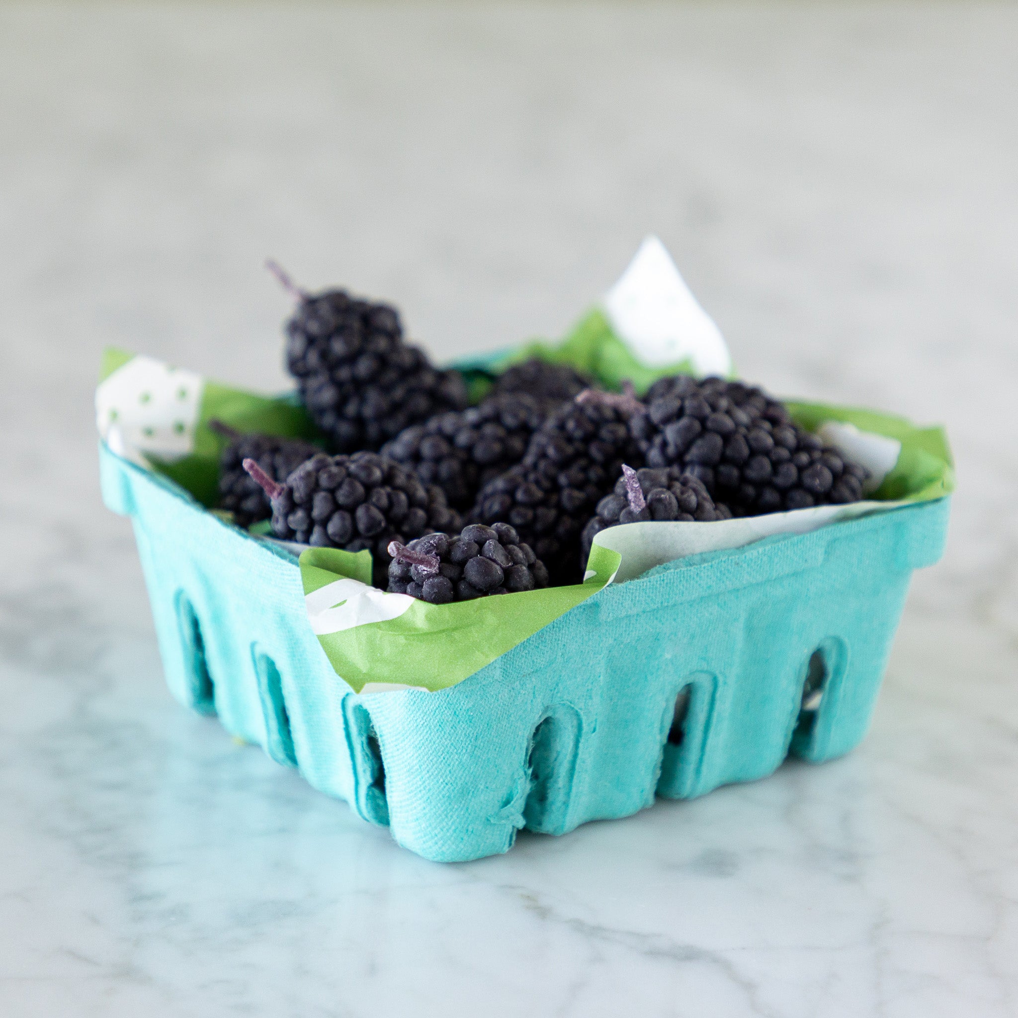 Organic Blackberry Scented Beeswax Birthday Candles - Handmade, Non-Toxic, Long-Lasting for Cake Decorating & Party Celebrations