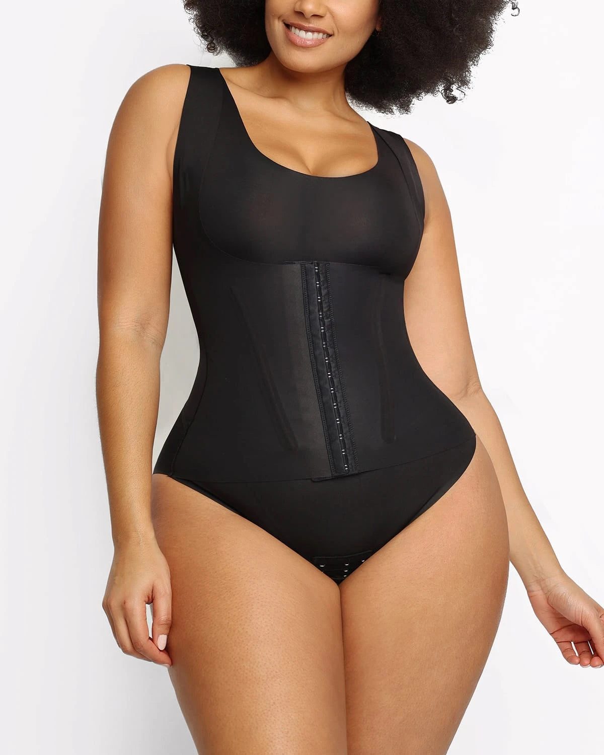 AirSlim® 3-in-1 Shaping Tank Top for Women - Slimming Shapewear Bodysuit with Built-in Bra - Perfect for Workout, Yoga & Everyday Wear