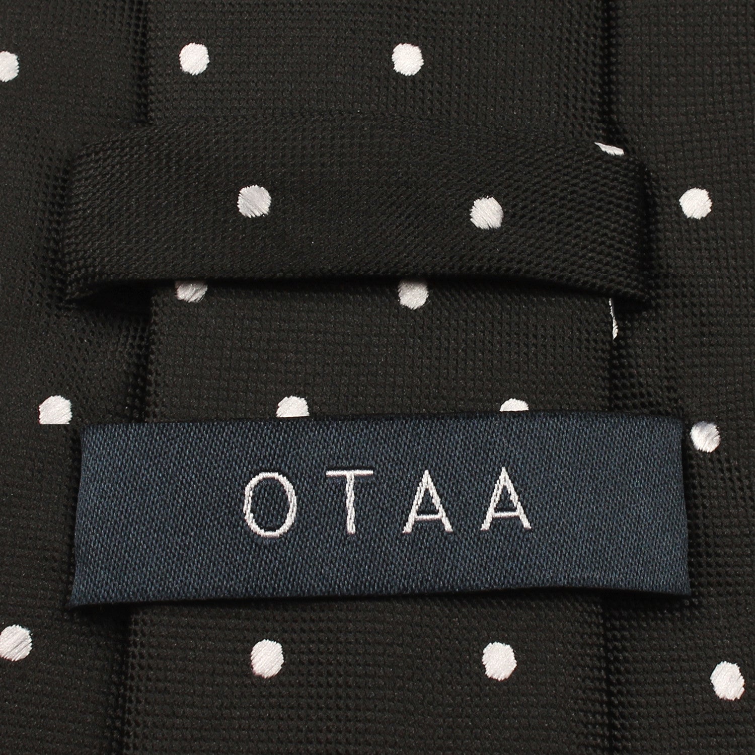 Stylish Black and White Polka Dot Necktie for Men - Perfect for Weddings, Business Meetings & Formal Occasions