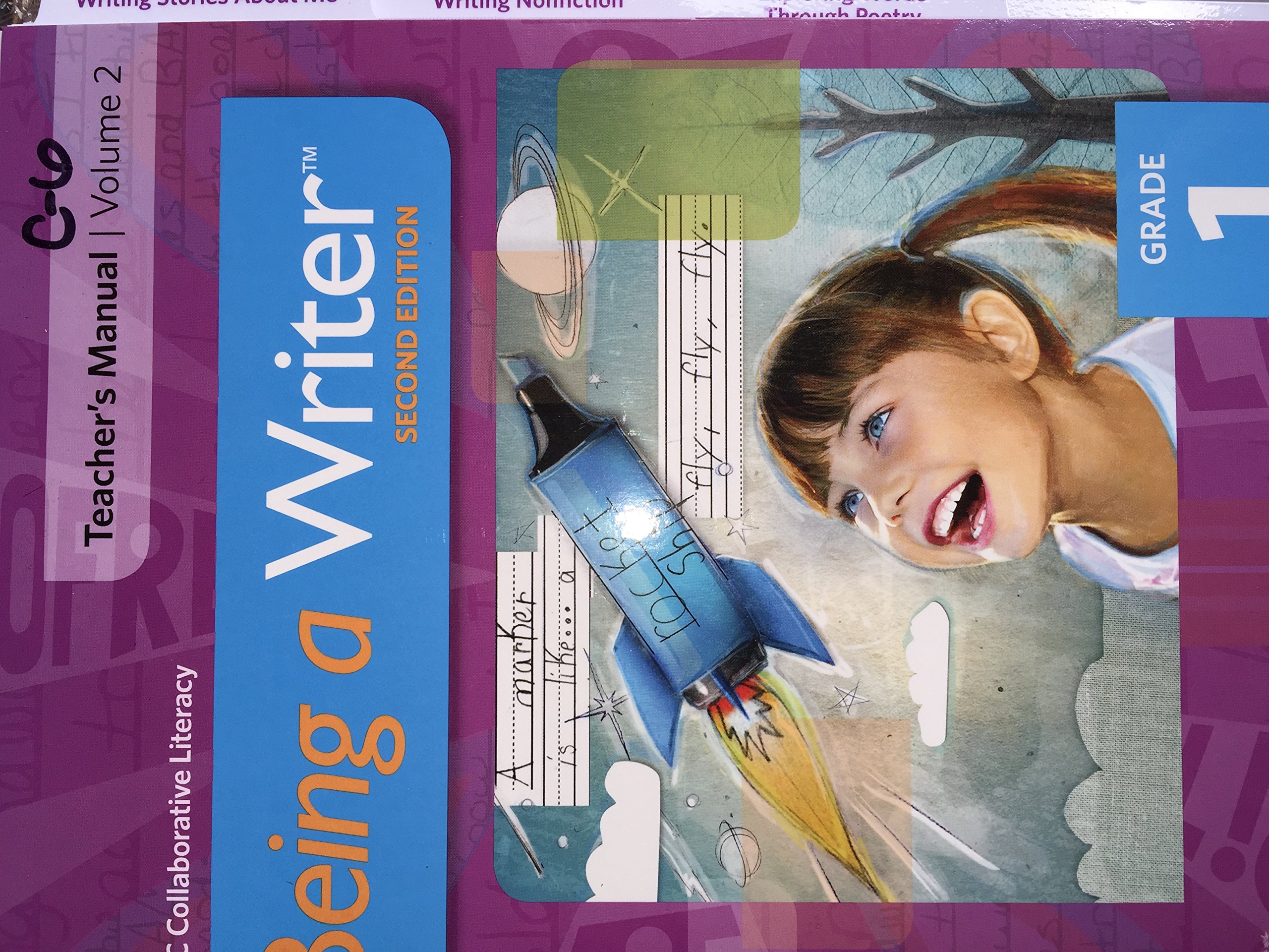 Being a Writer Teacher's Manual Grade 1 Volume 2 Second Edition - Writing Curriculum Guide for Elementary Educators | Classroom Instruction & Homeschool Teaching Resource
